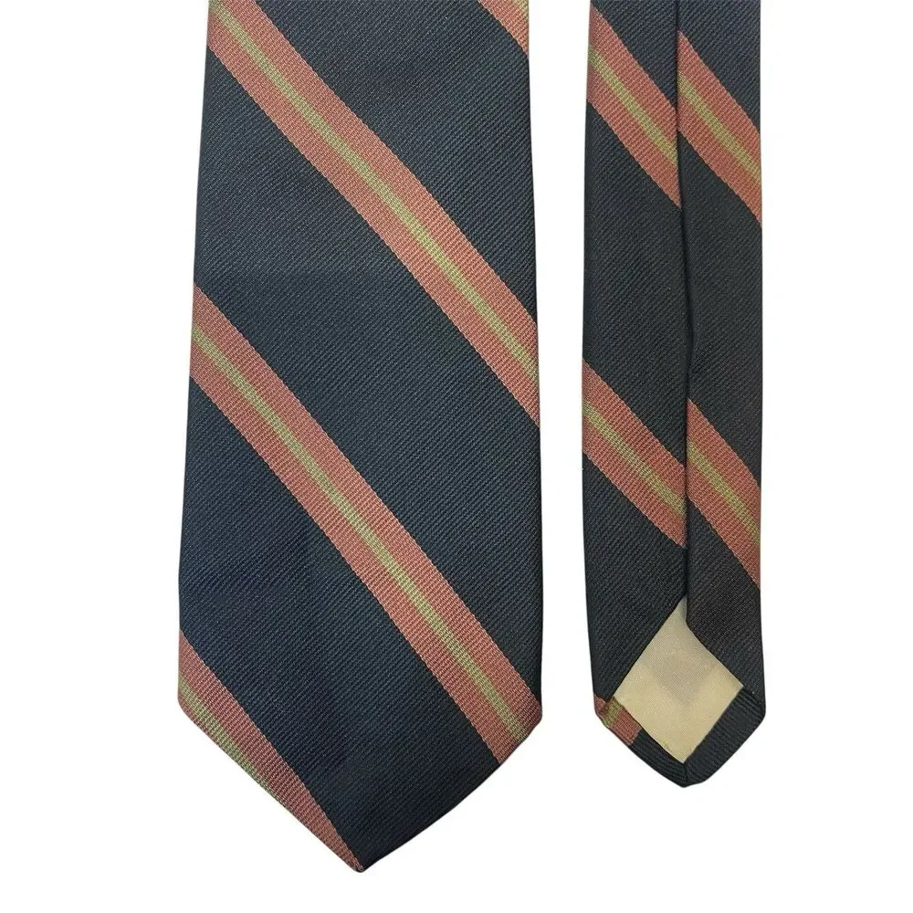 Brooks Brothers Silk Tie Men's Multicolor  Striped  Vintage Career Office